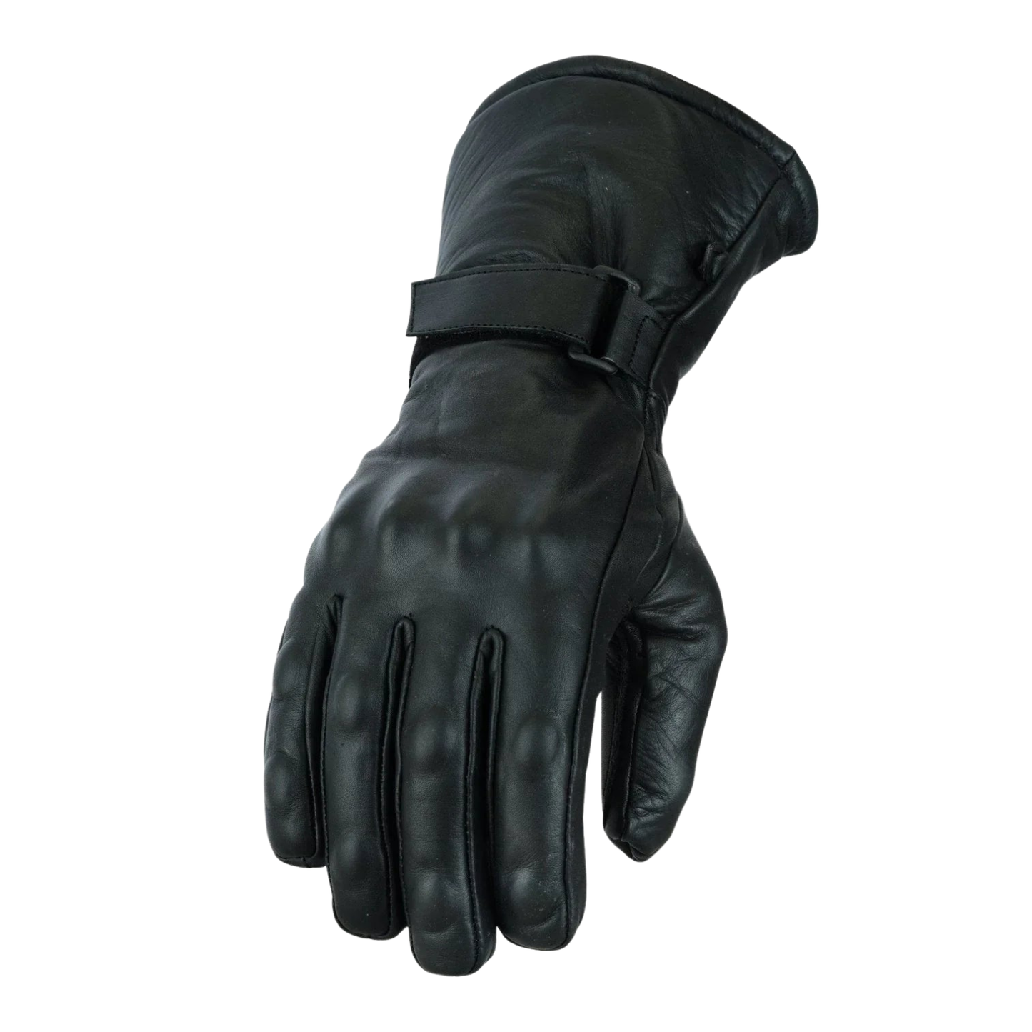 winter motorcycle gloves-cowhide leather waterproof riding gear