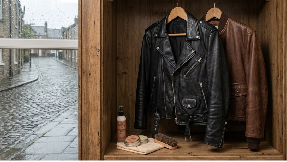 How to Care for a Genuine Leather Jacket in UK Weather