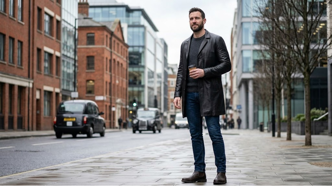 Best Leather Jackets for Tall Men in the UK