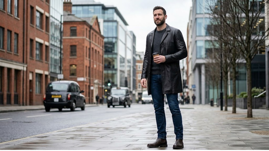 Best Leather Jackets for Tall Men in the UK
