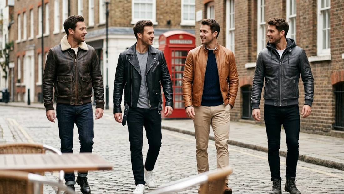 Affordable Men’s Genuine Leather Jackets UK Buyers Love