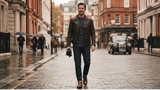 Best men's leather jacket styles for a smart casual look