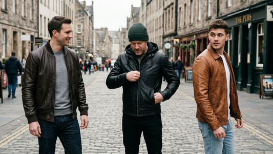 How to Choose the Perfect Real Leather Jacket for Men in the UK