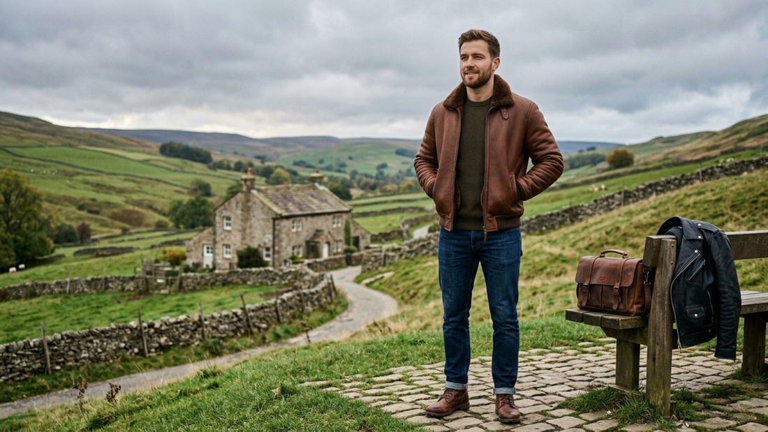 Best Real Leather Jackets for Men in the UK