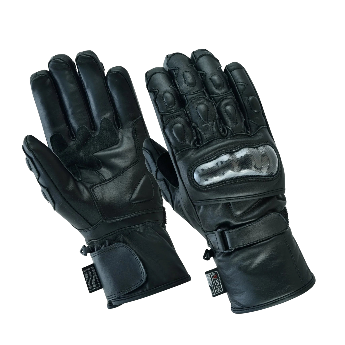 winter motorcycle gloves cowhide leather waterproof biker gear