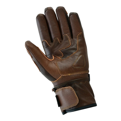 Winter Motorcycle Gloves Cowhide Leather Waterproof Biker Gear