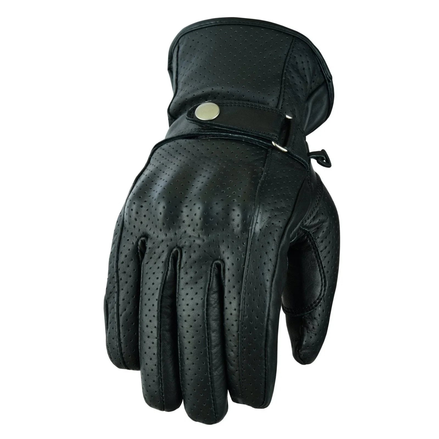 summer leather biker gloves for motorcycle riders