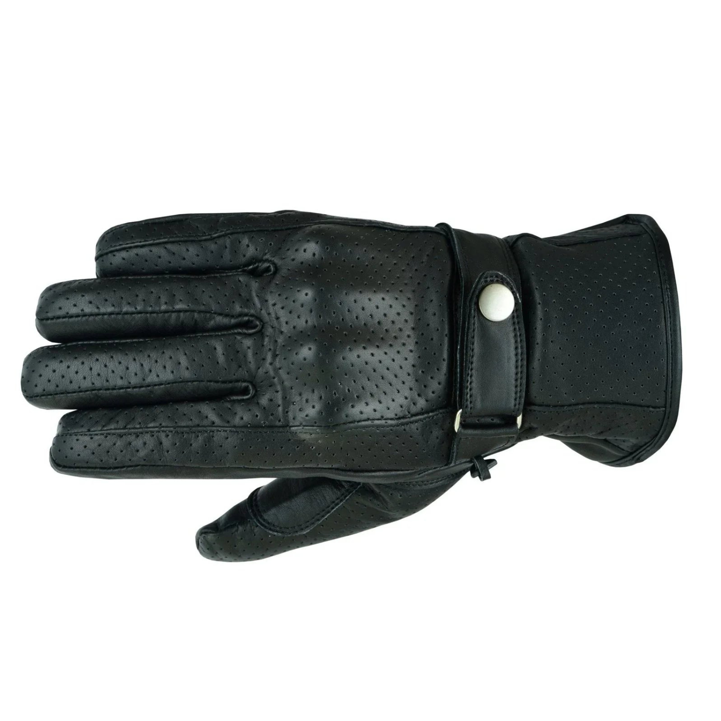 summer leather biker gloves for motorcycle riders