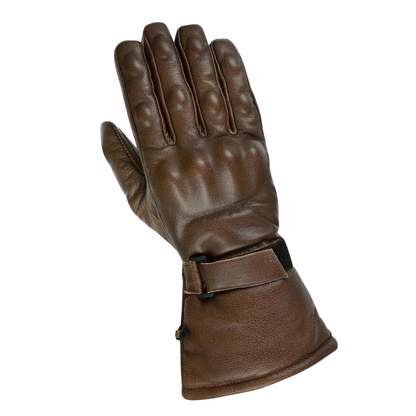 Winter Motorcycle Gloves-Cowhide Leather Waterproof Riding Gear