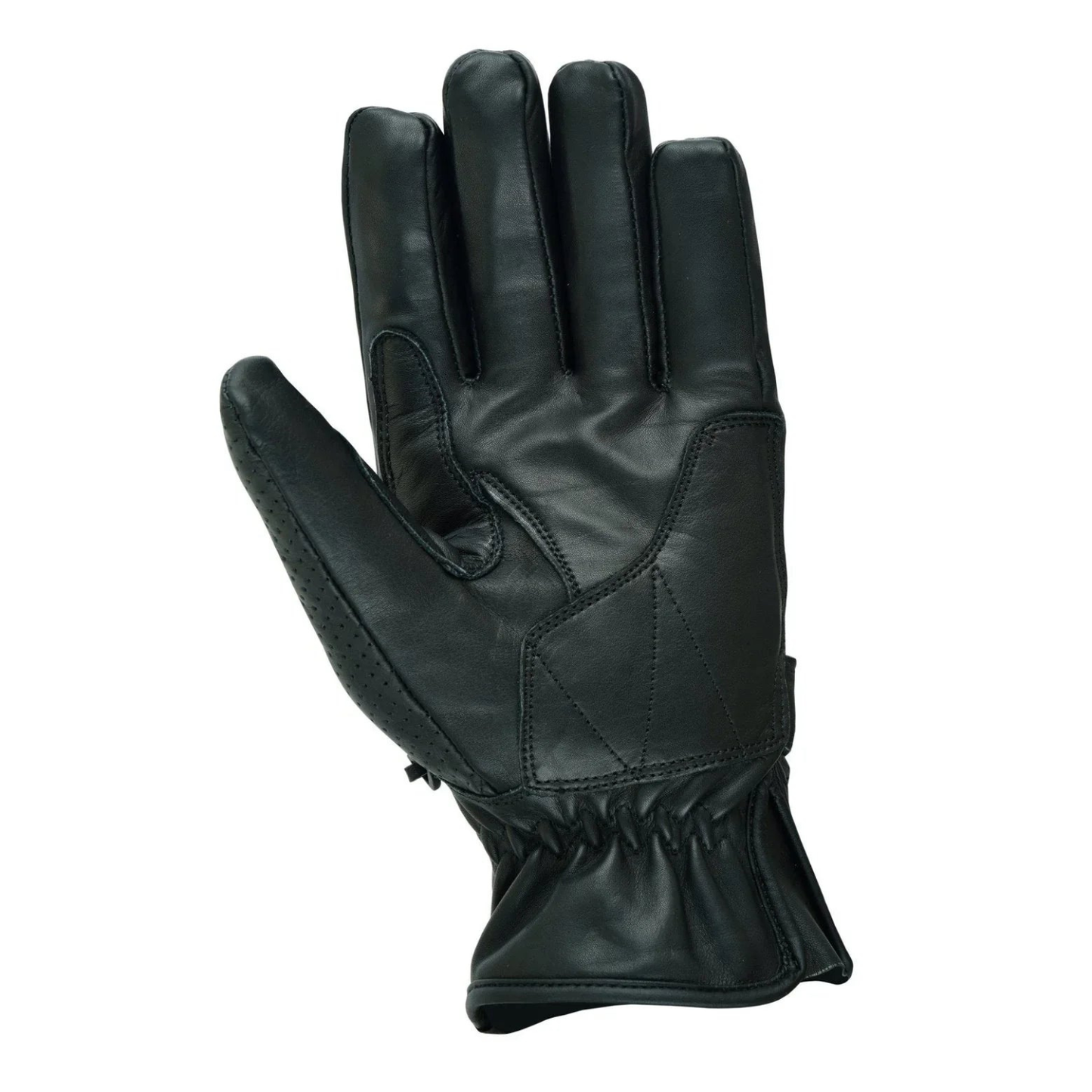 summer leather biker gloves for motorcycle riders