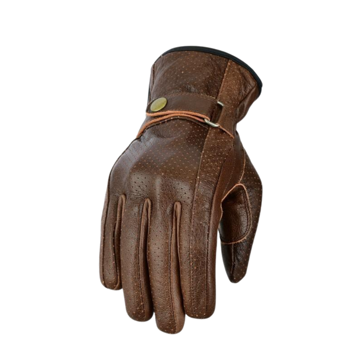 summer leather biker gloves for motorcycle riders