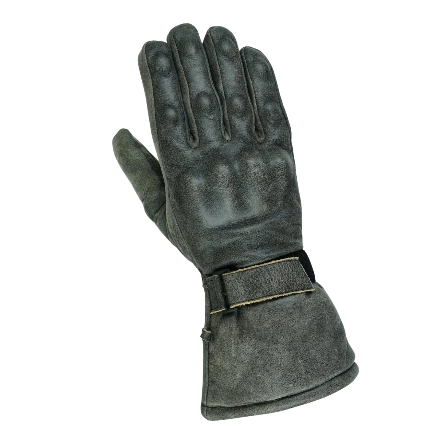 winter motorcycle gloves-cowhide leather waterproof riding gear
