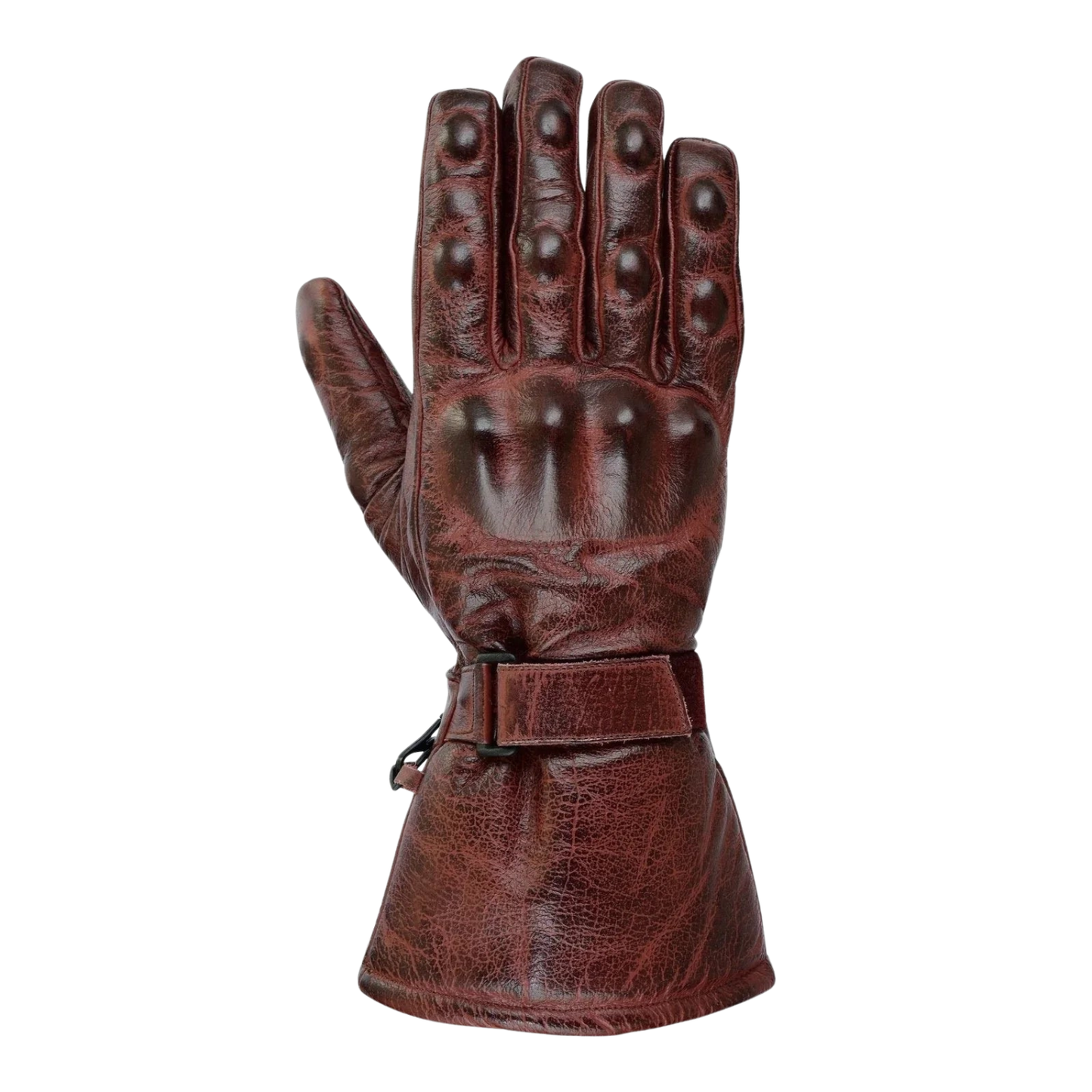 winter motorcycle gloves-cowhide leather waterproof riding gear