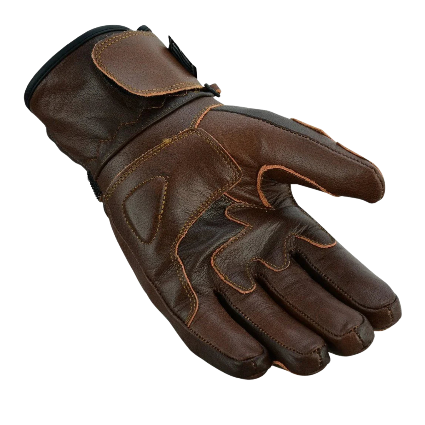 winter motorcycle gloves cowhide leather waterproof biker gear