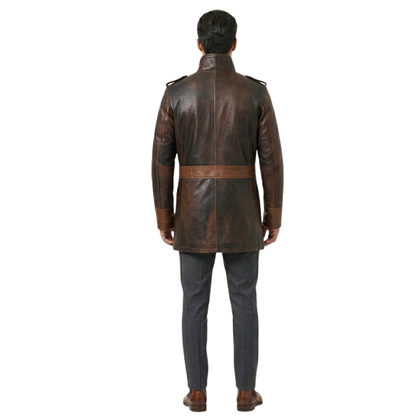 Aberdeen Men's Leather Jackets – Smart Casual Leather  Coat