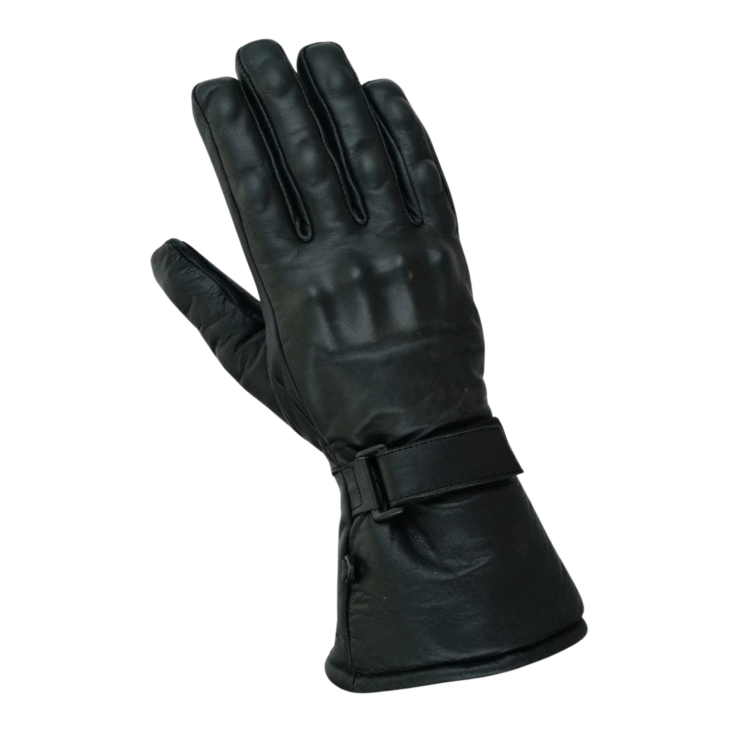 winter motorcycle gloves-cowhide leather waterproof riding gear