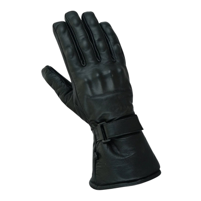 Winter Motorcycle Gloves-Cowhide Leather Waterproof Riding Gear