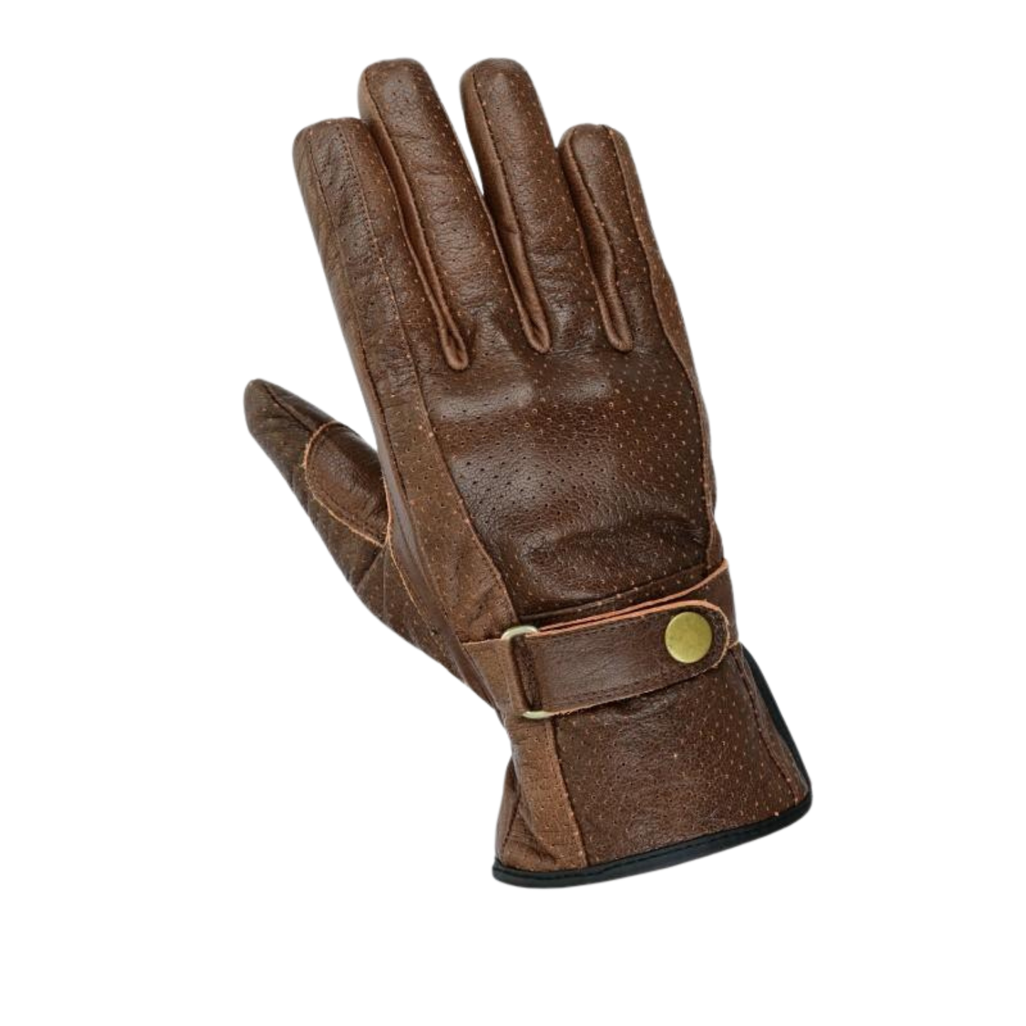 summer leather biker gloves for motorcycle riders